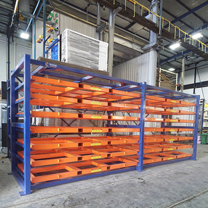 Étagère de stockage de palettes en acier robuste personnalisable, protection contre la rouille et la corrosion, revêtement en poudre, tiroirs pliables, empilables - Product Image 2