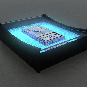 Led Acrylic chiếu sáng Khay đồng xu với trường hợp khuyến mãi kệ trưng bày tiền và khay tiền mặt - Product Image 2