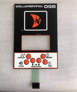 Màng chuyển đổi lớp phủ đồ họa bàn phím Bàn phím phẳng bảng điều khiển Nút - Product Image 6