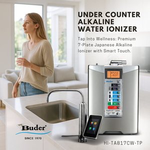 Taiwan Buder distributeur d'eau chaude électrique sous l'évier avec ioniseur d'eau alcaline robinet en plastique écran tactile fabriqué au japon - Product Image 6