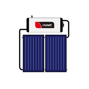 Riwatt năng lượng mặt trời bộ hoàn chỉnh 300L trực tiếp phẳng Bảng điều chỉnh năng lượng mặt trời giá nước 80 gallon riwatt giá