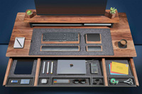 Bureau de travail réglable, pliable et durable, table de jeu électronique à hauteur réglable, système modulaire
