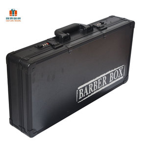 Valise de transport pour barbier en aluminium, accessoires pour outils de barbier, boîte à tatouage, rangement pour salon de coiffure, support de rangement pour coiffure, valise de transport pour barbier - Product Image 4