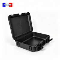 Boîte de protection rigide imperméable en plastique, étui de rangement pour instruments avec mousse à découpe personnalisable