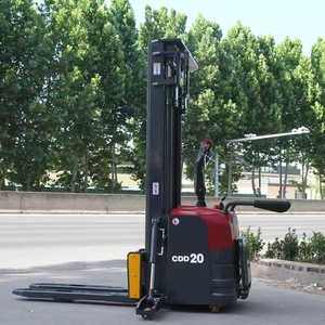 スタッカー1T 2Tフル電気ポータブル自動ローディング調節可能 - Product Image 5