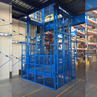 Ascenseur vertical électrique de fret d'ascenseur de fret pour l'OEM de fournisseur à la maison