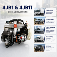 Moteur diesel pour camion ISUZUU 4JB1 4JB1T, 2,8 L, 4 cylindres, ensemble moteur complet pour camionnette, véhicule utilitaire léger