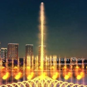 Quảng Châu Trung Quốc nhà máy quy mô lớn ngoài trời fuente linh hoạt âm nhạc đài phun nước hiển thị nổi nhảy múa đài phun nước - Product Image 6