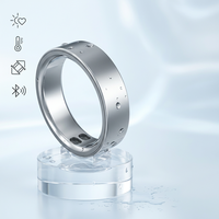 Anillo Inteligente TM22 2026 para Mujer, Control Táctil, Monitor de Frecuencia Cardíaca, Oxígeno en Sangre, Monitor de Actividad Física, Monitor de Sueño, Resistente al Agua IP68, Compatible con IPHONE y Galaxy S26