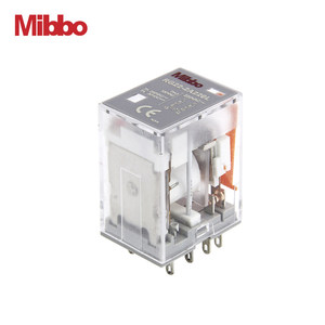 Relé de Corriente Alterna de Potencia Media Serie Universal Mibbo RG22 y Base Mejorada - Product Image 1