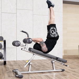 Banc de musculation commercial inclinable et <span class=keywords><strong>plat</strong></span> <span class=keywords><strong>pour</strong></span> exercices de sit-up et entraînement de force. Excellent équipement de sport <span class=keywords><strong>pour</strong></span> la salle de sport à domicile - Product Image 3