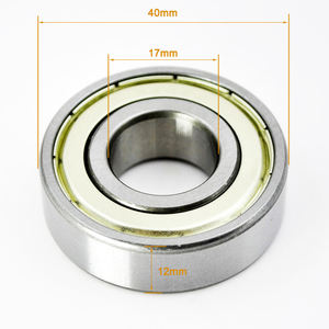 Roulement à billes à gorge profonde à une rangée BTON, dimensions 20x47x14 mm, acier chromé GCR15, 6204-2RS 6204RS 6204 2RS RS RZ <span class=keywords><strong>2RZ</strong></span> - Product Image 5