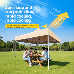 Custom Heavy Duty 10x20 Aluminum Folding <b>Canopy</b> Tent with Logo Pop-up Indoor Print Tent UV Resistant Waterproof - Product Image 2