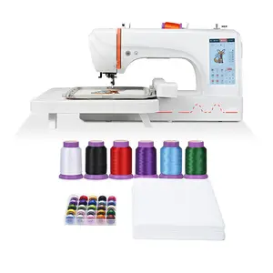 Computerized Embroid Homeuse Sewing Machine Heavy Portable Handle High-end Sewingery Machine