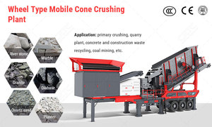 Installation mobile de concassage de pierres à faible investissement avec concasseur à cône, écran, moteur PLC, roulement et fonctions automatiques – Composants essentiels à vendre en Corée - Product Image 6