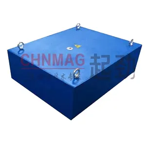 CHNMAG Manual Cleaning Overhead Magnet CAD Drawing Provided Magnetic Separator Machine