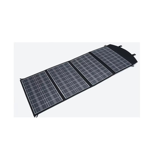 Panel Solar Pequeño Plegable Portátil para Exteriores, Estándar Europeo, Personalización Flexible, 15W, Totalmente Negro, Generación de Energía Doméstica - Product Image 4