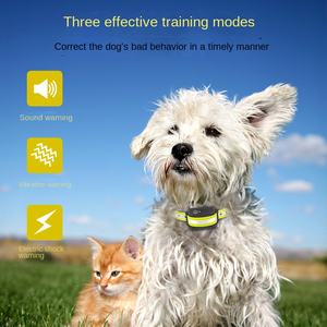 <span class=keywords><strong>Collar</strong></span> de entrenamiento electrónico recargable para perros pequeños y medianos, <span class=keywords><strong>Collar</strong></span> de plástico para mascotas con <span class=keywords><strong>control</strong></span> de ladridos con pantalla LCD multicolor - Product Image 3