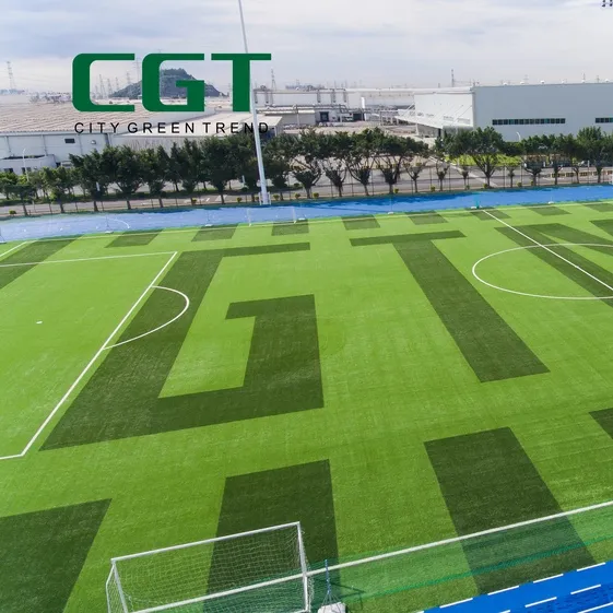 City Green Sport 30mm Outdoor Pasto Sintetico Fußballfeld Kunstrasen Teppich synthetischen grünen Teppich Kunstrasen