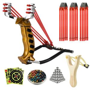 Fionda da caccia professionale per adulti e bambini braccialetto impermeabile con combinazione di legno massiccio incluso - Product Image 2