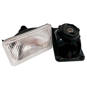 Nuevo Faro Delantero H4651, Lámparas para Automóvil, Lámpara Halógena <span class=keywords><strong>de</strong></span> Haz Semi-Sellado, 12V 50W, 5 Pulgadas Cuadradas, Blanco Natural, Ajuste Universal, 1 Año <span class=keywords><strong>de</strong></span> Garantía - Product Image 3