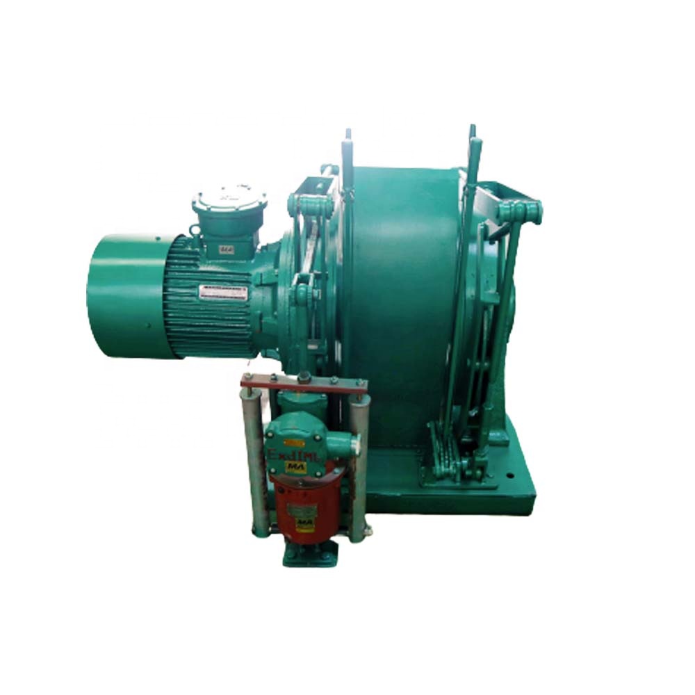 JD-1.6 лебедки взрывозащищенный посылая ворот угольной шахты электрическая лебедка для продажи