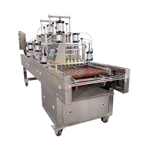 Thiết bị làm bánh tự động Khay bánh máy ép phun dầu quả trứng nhỏ chất lỏng bánh Biscuit Máy phun dầu - Product Image 3