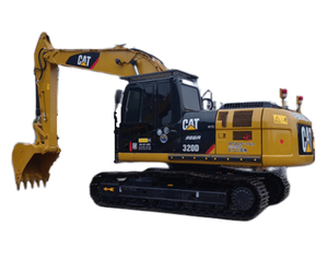 รถขุดตีนตะขาบ CAT 320D ขนาดกลางสำหรับงานก่อสร้างมือสอง - Product Image 1