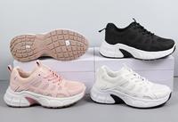 Chaussures de course décontractées pour femmes 2025 personnalisées de haute qualité, à la mode, à semelle épaisse, à lacets, amortissantes, style urbain, souples
