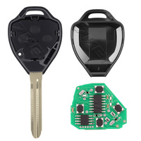 Para Toyota RAV4 Corolla Europa 2006 2007 2008 2009 2010 2 botones Smart Remote Car Key Fob 433Mhz ID67 Chip 11H29