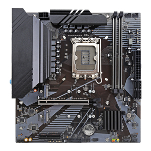 Novo Intel LGA1700 Soquete Placa Mãe Duplo <span class=keywords><strong>DDR4</strong></span> 10 Portas USB 1 SATA 1 LAN Suporte I3/I5/I7/I9 12ª/13ª Geração Processador Série - Product Image 1
