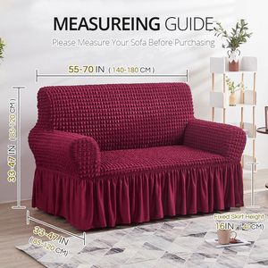 Funda de Sofá Elástica de Lujo Estilo Coreano, Diseño Grueso, Funda de Sofá Elástica de Alta Elasticidad - Product Image 2