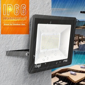 Lámparas LED de Exterior de 100W con Luz Blanca Diurna de 10000lm para Patio Trasero y Garaje WD-165 - Product Image 3