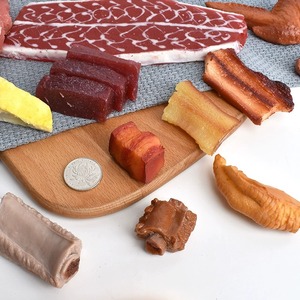 Simulación de carne de panceta de cerdo artificial de PVC natural de alta calidad, comida falsa educativa para decoración del hogar y regalos - Product Image 2