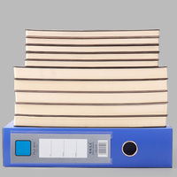 Carpetas de archivos plegables PP personalizadas, organizador de escritorio, caja de documentos, carpeta de archivos expansible