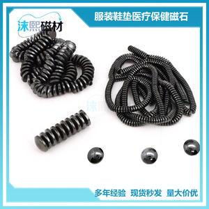 Black Polished Neodymium <b>Iron</b> Boron Magnetic Therapy Discs 5mm 1.55mm Medical Health Care Support - Product Image 2