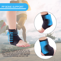 Attelle de cheville Youjie D34-1 en néoprène pour le sport, protection athlétique, soutien pour le basketball, conception 3D, souple et réglable