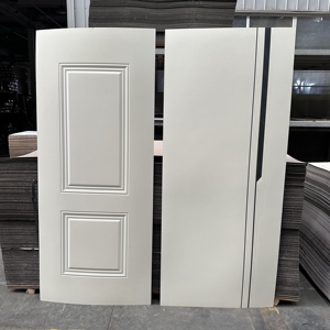 Moderne <span class=keywords><strong>Design</strong></span>-Türverkleidung, weiße Innentürverkleidung für Wohnungen, Schlafzimmer, Klassenzimmer, fertige Oberflächen-Türverkleidung, Fabrik-Großhandel - Product Image 1