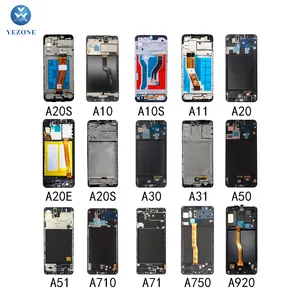 OLED di fabbrica per Samsung Galaxy A20 A30 A30s M30 A50 A70 A80 LCD con cornice Display A315 A325 A225 A515 A715 pantallas