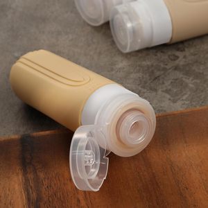 90ml Silicone Cosmetic Bottles , Tsa Approved Travel Toiletry Bottle <strong>Container</strong> Set, Refill Silicone Travel Toiletries Bottle <strong>Kit</strong> - Product Image 4