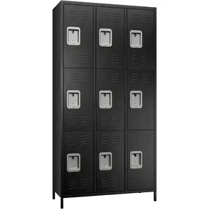Changing Room Clothes Sheet Commercial Iron Workers Office Employee Door Storage Metal Steel Gym Cabinet Lockers Staff