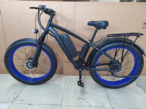 <span class=keywords><strong>Bicicleta</strong></span> Eléctrica Híbrida con Motor de 48V 32Ah y Dos Baterías, Estilo Motocicleta, Llantas Gruesas de 20\"*4.0\", Velocidad de 45-60 km/h - Product Image 5