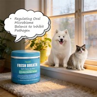 Solution OEM/ODM personnalisée multi-tailles à action prolongée pour la santé bucco-dentaire des animaux : Probiotiques à croquer nutritifs pour chiens et chats, pour une haleine fraîche
