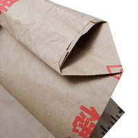 3 Layer Kraft Paper Sack Cement Multiwall Paper Bag 25KG 20KG 50KG Kraft Paper Valve Bag for Cement Mortar Powder