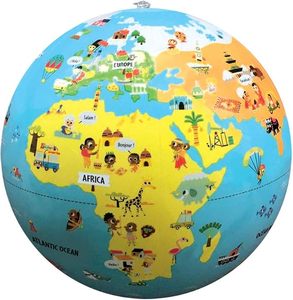 <span class=keywords><strong>Globe</strong></span> gonflable de conception créative en gros jouets de piscine de plage pour enfants sur le thème des animaux - Product Image 1