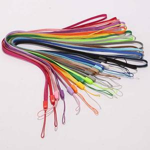 OEM ODM Venta caliente al por mayor de poliéster personalizado Clip azul verde llavero con logotipo para expositores de ferias comerciales - Product Image 2