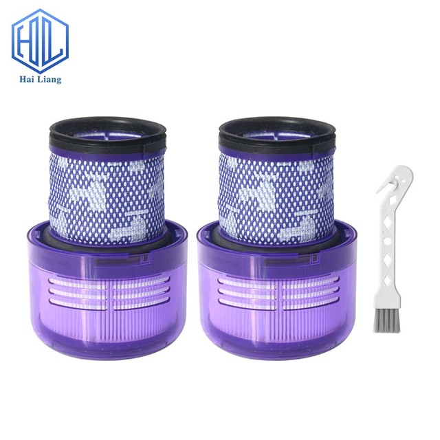 Replacement Accessories Kit Compatible with for Dyson SV18 Vacuum Cleaner Parts Post Filter Pre Filter Hepa Filter