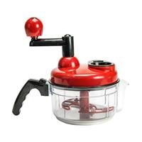 Dawneast Handmatige Keukenblender RVS SS420 ABS+PP Milieuvriendelijke Snijder/Snijmachine voor Fruit, Groenten en Zeevruchten