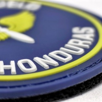 Patch Brodé en Caoutchouc Excellent en Silicone Souple PVC avec Logo Personnalisé 3D, Dos Auto-agrippant et Thermocollant pour Vêtements, Jeans, Chapeaux