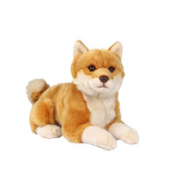 Juguete de Peluche de Husky Siberiano Realista, Peluche de Algodón PP Suave, Divertido Cachorro de Simulación, Perro Certificado Seguro y Personalizable